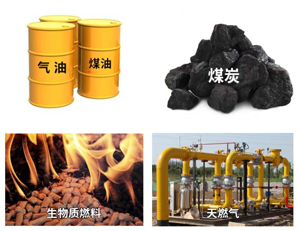 常見的熱源可以分為固體燃料、液體燃料、氣體燃料等